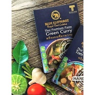 BLUE ELEPHANT Thai Curry Paste 70g (Assorted Flavors) HALAL by PenangToGo