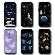 Black Soft Case for OPPO Reno 2F / Reno 2 / Reno Anticrack Casing High Quality TPU cover Full Protection Silicon Rubber Phone Cases