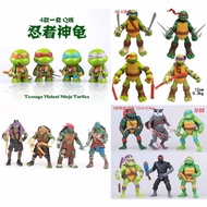 4 Models and 6 Models Ninja Turtles Movie Version Cartoon Version Raphael Doll Figure Action Figure 