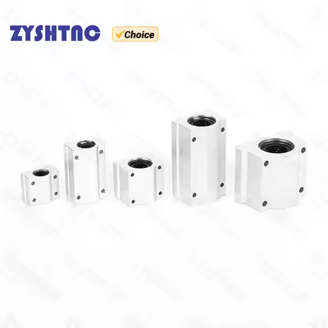 4pcs/lot SC8UU SCS6UU SCS10UU SCS12UU SCS16UU SCS8LUU SCS10LUU SCS20UU Linear Ball Bearing Block CNC
