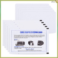 10Pcs Cleaning Card Card Reader Cleaner Reusable Credit Card Machine Cleaner POS Terminal Cleaner  z