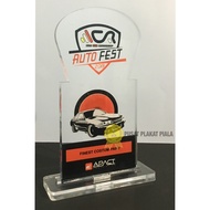 CAR CONTEST CUP Custom Car contest acrylic plaque