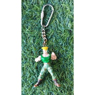 Keychain Guile Figure From Street Fighter 2 And Mutant Ninja Turtles Game Japan Second Hand