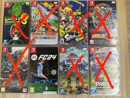 Nintendo Switch G generation 機戰30 Luigi Papermario FC24 Splatoon 阿爾宙斯 Mario party