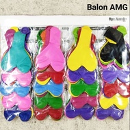 (1Pcs) August Heart Balloons 104 Contents 5