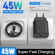 PD 45W Super Fast Chargere Fast Charging Cable For Samsung Galaxy S24 S23 S22 S21 Ultra USB C Type C Data Cord Phone Accessories