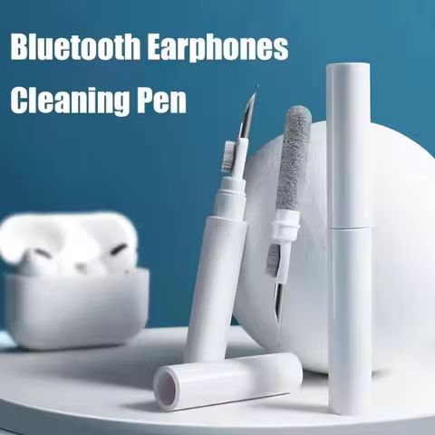 Bluetooth Earphones Cleaning Tool for Airpods Pro 3 2 1 Durable Earbuds Case Cleaner Kit Clean Brush