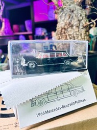 DCM/ Benz 600 Pullman 1/64💙  Benz 600 Pullman (黑) 如圖🖤🤍🖤 $120.  ☝️全新，只有1件。