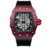 BINBOND B8577 Men Quartz Watch Hollow Waterproof Sports Wristwatches -37
