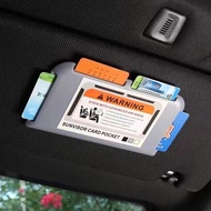 Car sunshade card holder Car card holder Car card holder Car card holder Card slot Card storage Car 