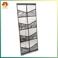[hzsdakjjh.] Vertical Brochure Stand Grid Brochure Display Stand Portable Brochure Stand for Trade S