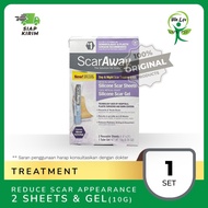 ScarAway Silicone Scar SHEETS Silicone Scar GEL 100 MEDICAL GRADE