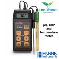 Hanna HI8424 Handheld pH ORP Temperature Meter Water Resistant tester instruments paste liquid water