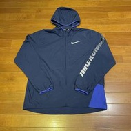 Nike Running 日本限定 男深藍跑步運動反光快速排汗長袖連帽風衣外套 馬拉松慢跑重訓健身訓練穿搭 百搭基本款