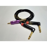 AKAI L TO MINI 3.5MM STEREO 120CM AUDIO JACK CABLE