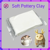 Natural Air-Dry Non-Toxic Pottery Clay For DIY Crafts Clay Air-Hardening Modeling 1000g