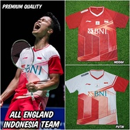 All England Indonesia Badminton Jersey 2022
