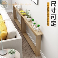 Sofa Rear Shelf Wall Floor Bedside Book Storage Rack Cabinet Custom Hallway Shelf Long Shelf Narrow Strip G4hi