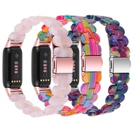 สายนาฬิกาข้อมือสำหรับ Apple Watch เรซินใหม่สำหรับ Fitbit Luxe สำหรับอะไหล่เข็มขัดนาฬิกาข้อมือ Fitbit Luxe twzhvj