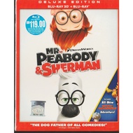 3D BLURAY MR PEABODY & SHERMAN ( ORIGINAL BLU-RAY + 3D )