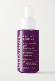 Paula’s choice CLINICAL Niacinamide 20% Treatment 凝時 20%煙酰胺濃縮精華液 20ml 改善下垂 毛孔粗大