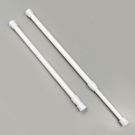 [24 Home Accessories] 1 Piece 60 100cm High Carbom Steel Telescopic Rob Non Punching Door Curtain Rod Shower Curtaon Rod Door Curtain Rod