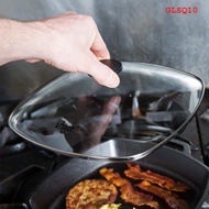 American Product Lodge 10.5 Inch (27cm) Tempered Glass Cover Square Lid-GLSQ10