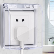 Wall Socket Waterproof Box Universal 86 Type Transparent Dust Switch Protection Cover Outdoor Power Socket Splash Box Protector