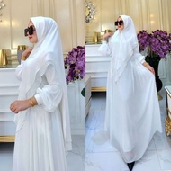 MEIYYA SYARI + KHIMAR/MATT CERUTY BABYDOLL Apak swarovski