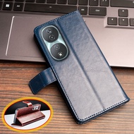 For Huawei Honor X7b 4G 5G Honor 90 Smart CLK-NX1 NX3 LX1 LX2 LX3 Vintage Classic Leather Wallet Cas