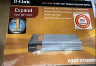 D-Link DES-1008D 8埠寬頻網絡交換器