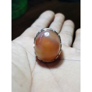 MERAH Red takut agate ring