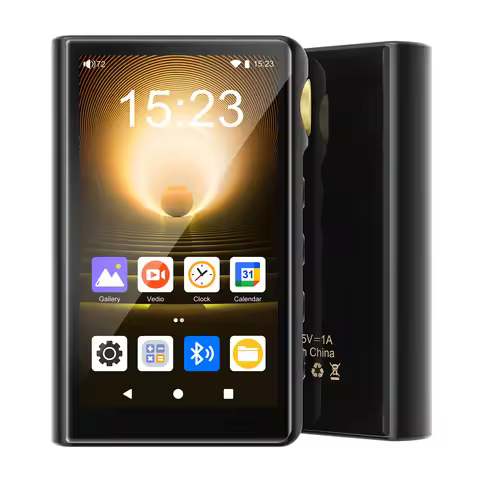 ZAQE Android 12 HiFi MP3 Player with Bluetooth WiFi, Hi-Res DSD DAC Portable High Fidelity Music Pla