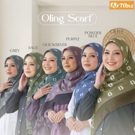 Oling Scarf Nibras Hijab / Segi Empat Nibras / Kerudung Segi Empat Terbaru 2021 / Segi Empat Syari Polos / Segiempat Bahan Rubya Voal