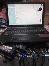 零件機MSI微星(NBC5仁)MS-16J3 15.6吋i7-5700HQ筆記型電腦***螢幕破屏***