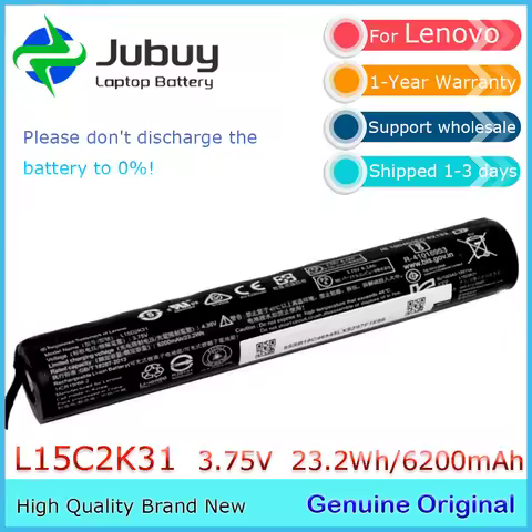 L15D2K31 3.75V 23.2Wh 6200mAh Original Laptop Battery for Lenovo Yoga Tablet 3 YT3-850F Yt3-850L YT3