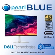 9.9 Prom [Ready Stock] New Dell S2725QC 27inch 4K USB-C IPS Monitor 120hz Refresh Rate - replacement