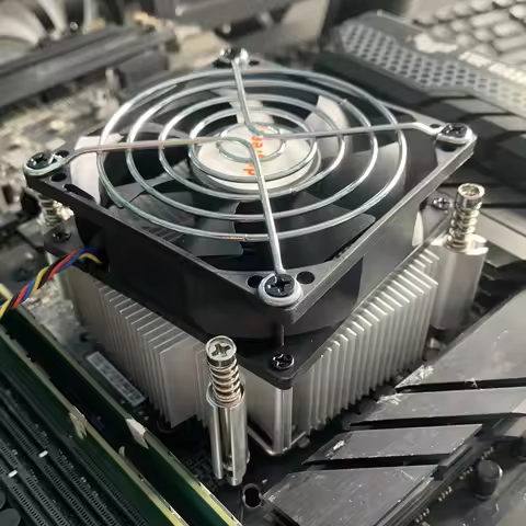 Efficient CPU Air-Cooled Cooler 4PIN PWM Tower PC Processor 80MM Cooling fan for Intel LGA 2011 X99