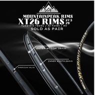 PRO AGENT X RIM MOUNTAINPEAK XT-26, XT-27 TUBELESS 27.5/29R