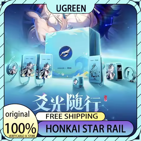 UGREEN Honkai Star Rail Power Bank Kit with 10000mAh Power Bank 45W Charger 100W Screen Display Fast