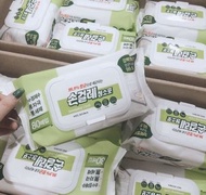 韓國 Sweeping Cloth 99.9% 大容量 滅菌紙抹布 80抽/盒