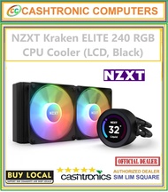 NZXT Kraken ELITE 240 RGB CPU Cooler (LCD, Black)