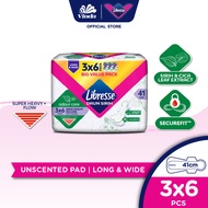Libresse Daun Sirih Wider Back Night Wings 41cm (3x6s)