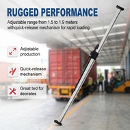 1.3-1.68M/1.5-1.9M Adjustable Ratcheting Cargo Bar Truck Bed Pickup Rails Bracket Cargo Shock Absorb