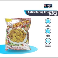 Satay Kering Crispy Fish 280g (SK370) Satay Ikan Pangkor Childhood Snack Satay Ikan Lidi Makanan Rin