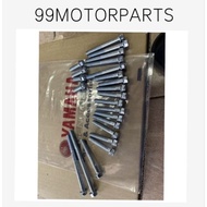 yamaha y15 y15zr Engine Screw Cover Enjin Skru Full Set screw casing engine t8