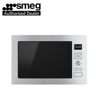 (Bulky) Smeg 25L  Built-in Microwave with Grill Oven FMI425X