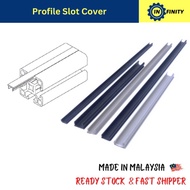Profile Slot Cover Black Strip/ Profile Strip/ Profile Cover for 20/30/40/45 Aluminium Profile (1Met