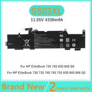 SS03XL Laptop battery For HP EliteBook 730 735 740 745 755 830 840 G5 HSTNN-LB8G HSTNN-IB8C HSN-I12C