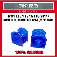 (1SET/2PCS) SILICONE PERODUA MYVI 1.3 / 1.5 , LAGIBEST , I ICON ( 05-2017 ) FRONT STABILIZER BUSH / 